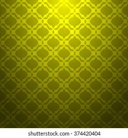 Yellow abstract striped textured geometric pattern