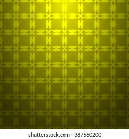 Yellow abstract striped textured geometric pattern