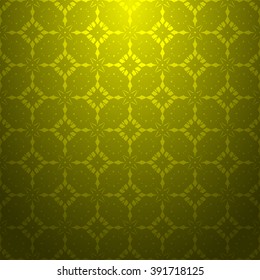 Yellow abstract striped textured geometric pattern