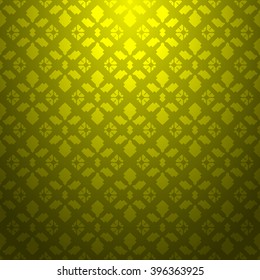 Yellow abstract striped textured geometric pattern