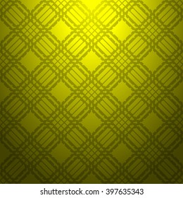 Yellow abstract striped textured geometric pattern