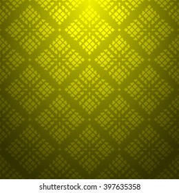 Yellow abstract striped textured geometric pattern