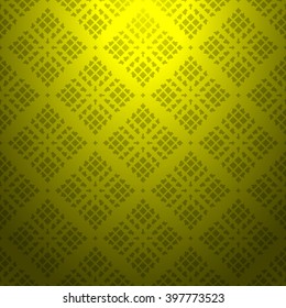 Yellow abstract striped textured geometric pattern