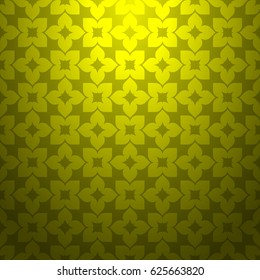 Yellow abstract striped textured geometric pattern