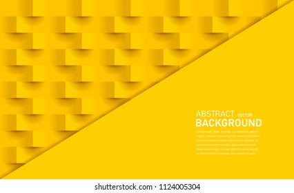 Yellow abstract texture. Design can be used in presentation, website, mobile application, cover design, book design, poster, cd cover, flyer, corporate identity design or advertising.