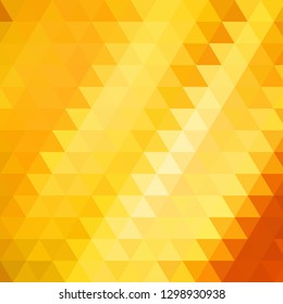  yellow abstract triangular background. polygonal style. layout for presentation