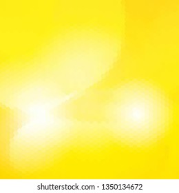 yellow abstract vector illustration. layout for advertising.