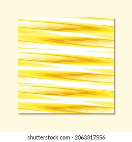 yellow abstract wave seamless pattern on white background. fabric texture. Vector design. Printing and textiles. Exotic tropics. Summer design