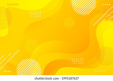 yellow abstract waves creative vector background, banner background, yellow abstract background for banner, poster, flyer, business card, brochure