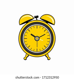 Yellow Alarm Clock with bells