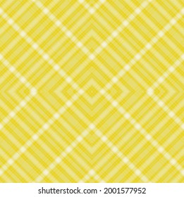 Yellow Argyle Plaid Tartan textured Seamless pattern design suitable for fashion textiles and graphics