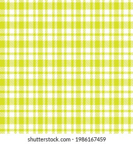 Yellow Asymmetric Plaid textured seamless pattern suitable for fashion textiles and graphics