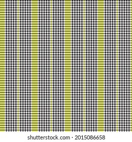 Yellow Asymmetric Plaid textured seamless pattern suitable for fashion textiles and graphics