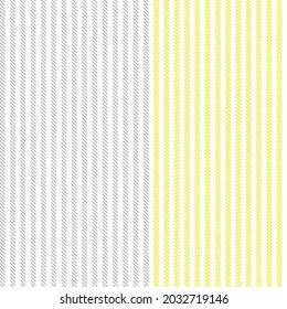 Yellow Asymmetric Plaid textured seamless pattern suitable for fashion textiles and graphics