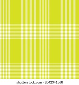 Yellow Asymmetric Plaid textured seamless pattern suitable for fashion textiles and graphics