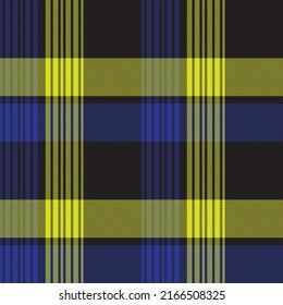 Yellow Asymmetric Plaid textured seamless pattern suitable for fashion textiles and graphics