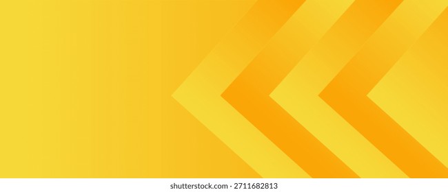 Vector de arte abstracto de fondo amarillo con Formas
