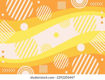 yellow background abstract concept for banner poster web landing with yellow theme