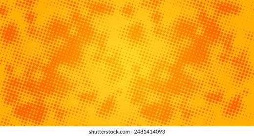 yellow background abstract with Gradient in empty room studio, Yellow empty room studio gradient used for background, yellow background studio with shine use for product shooting vector gradient dots