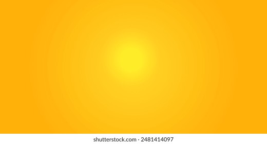 yellow background abstract with Gradient in empty room studio, Yellow empty room studio gradient used for background, yellow background studio with shine use for product shooting vector yellow