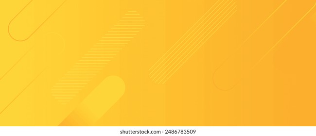 yellow background abstract with Gradient in empty room studio, Yellow empty room studio gradient used for background, yellow background studio with shine use for product shooting.