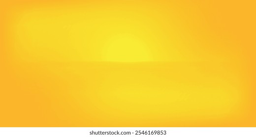 yellow background abstract with Gradient in empty room studio, Yellow empty room studio gradient used for background, yellow background studio with shine use for product shooting.