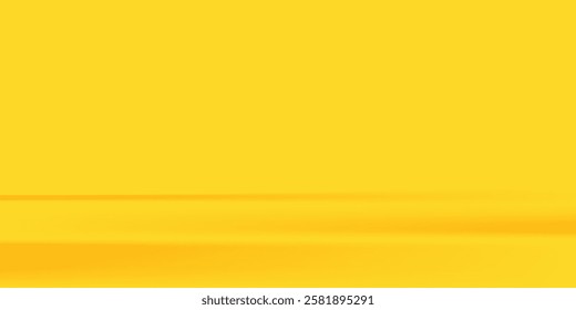 yellow background abstract with Gradient in empty room studio, Yellow empty room studio gradient used for background, yellow background studio