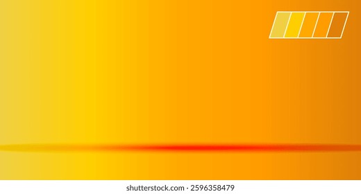 yellow background abstract with Gradient in empty room studio, Yellow empty room studio gradient used for background, yellow background studio with shine