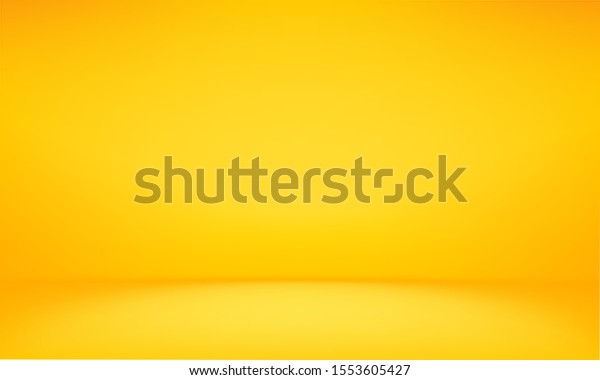 yellow background abstract with Gradient in\
empty room studio,\
Yellow empty room studio gradient used for\
background, yellow background studio with shine use for product\
shooting. Orange\
background.