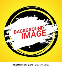 yellow background abstract with gradient in studio and wall texture vector, empty room studio used for product presentation, yellow wallpaper with shine use for product shooting