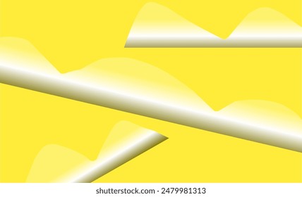 
Yellow background with an abstract pattern with gradient lines. Light Yellow vector pattern with bent lines. Shining crooked illustration in marble style. The elegant pattern for brand book.