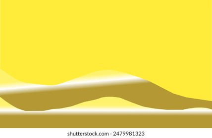 
Yellow background with an abstract pattern with gradient lines. Light Yellow vector pattern with bent lines. Shining crooked illustration in marble style. The elegant pattern for brand book.