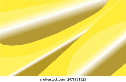 
Yellow background with an abstract pattern with gradient lines. Light Yellow vector pattern with bent lines. Shining crooked illustration in marble style. The elegant pattern for brand book.