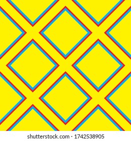 Fondo amarillo. Fondo abstracto de los hombros. Gráficos vectoriales.
