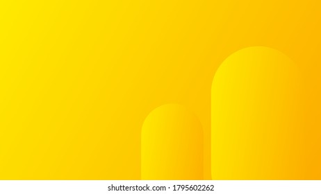 Yellow background with beautiful yellow gradations. great for banners, advertisements, posters, and any print media