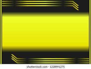 Yellow background, black stripes, aggressive stripes, warmth