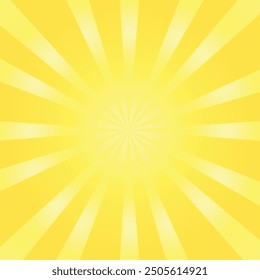 yellow background with center glowing light effect