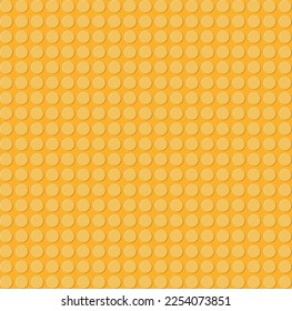Arrière-plan jaune à partir d'un lego coloré