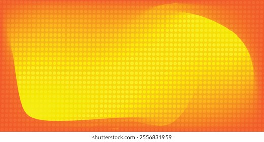 Yellow background is colorful, bright and stylish. Different trendy colors are mixed up in yellow background. Can be used as print, poster, background, backdrop, template, card