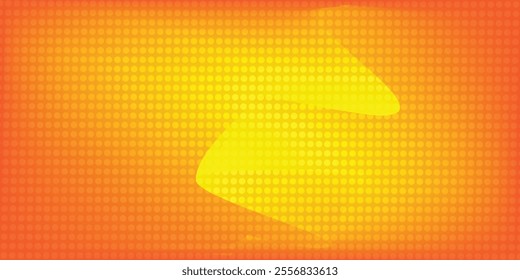 yellow background is colorful, bright and stylish. Different trendy colors and small circles mixed in yellow background. Can be used as prints, posters, backgrounds, backdrops, templates, cards