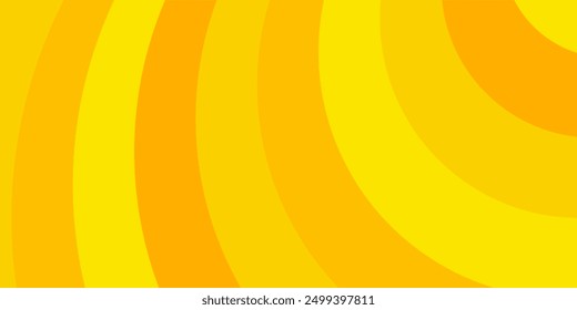 Patrón de línea curva de fondo amarillo. Diseño para Anuncio, póster, redes sociales.