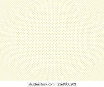 Yellow background with distorted polka dots, wallpaper