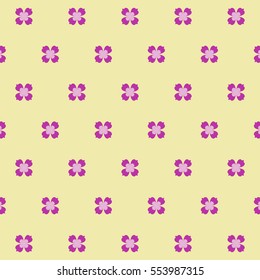 yellow background with flowers
