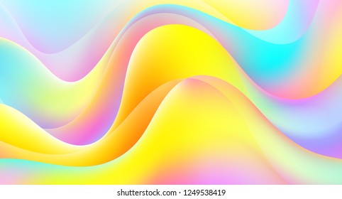 Yellow background. Fluid color. Applicable for cover flyer poster and business card