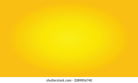 Yellow background. Golden abstract gradient vector illustration. Orange mockup sign business concept.