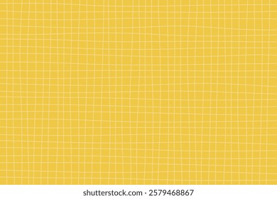 Yellow background with a grid of squares. The squares are of different sizes and are not perfectly aligned