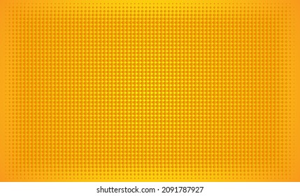 Yellow background halftone pattern, Good used on banners, flyers, landing pages.