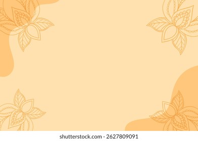 Estilo de vetor de iluminação de plano de fundo amarelo 