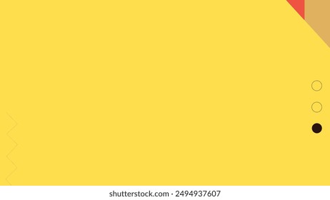 a yellow background with a line of text in the middle flat color style cartoon cat face