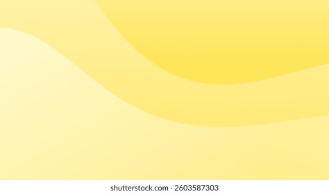 A yellow background with a mix of light and dark tones has a wavy or curved appearance that creates a dimensional and interesting texture. This background can give a fresh and warm feeling.